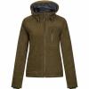  Membran Lodenfleece-Jacke Geo Pro Damen (Oliv) 