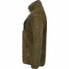  Faserpelzjacke Alva Damen (Oliv/Schwarz) 