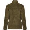  Faserpelzjacke Alva Damen (Oliv/Schwarz) 