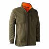  Gamekeeper Bonded Fleecejacke Herren, wendbar (Orange) 