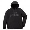 il Lago Prestige Catch & Wear Hoodie "Barsch" Herren (Schwarz) 