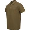  Solid Poloshirt 25 Herren (Dunkel Oliv) 