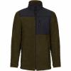 il Lago Basic Faserpelzjacke Kanada Herren (Oliv/Schwarz) 
