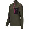  Caya Fleece Troyer Women (Olive) 