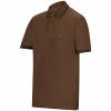  Poloshirt Pique Herren (Braun) 