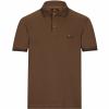  Poloshirt Pique Herren (Braun) 