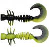  PowerBait Power Curly (Black/Sunshine Yellow) 
