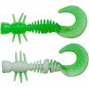  PowerBait Power Curly (Spring Green/White) 