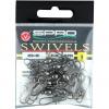  Barrel Swivel with Interlock Snap 