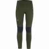  Abisko Trekking Tights HD W Damen (Deep Forest) 