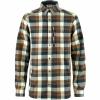  Singi Fjällglim Shirt M Herren (Wood Brown-Chalk White) 