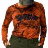 Värmland Wool LS W Damen (Orange Multi Camo) 