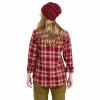 Felicia Shirt Women (Burgundy/Olive Green) 