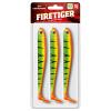  Gummifisch Hechtköder (Firetiger) 