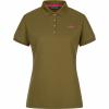  Poloshirt 25 Damen (Dunkel Oliv) 
