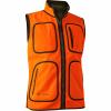  Gamekeeper Fleeceweste Herren, wendbar (Safety Orange) 