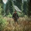  Moor wattierte Jacke Herren, mit Strick (Timber) 
