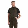  Moor wattierte Weste Herren, mit Strick (Brown Leaf) 