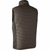  Moor wattierte Weste Herren, mit Strick (Brown Leaf) 