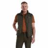  Moor wattierte Weste Herren, mit Strick (Timber) 