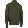  Harrington ½-Zip Strickpullover Herren (Forest Ember Melange) 
