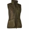 Lady Pam Shooting Waistcoat For Women (Graphite Green) 