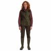  Lady Pam Shooting Waistcoat For Women (Graphite Green) 