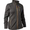  Lady Sarek Strickjacke Damen (Dark Grey Melange) 
