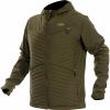  Ibice Hoodie Hybrid Jacket Men (Dark Olive) 