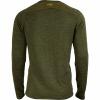  Trail-L Undershirt/Long-Sleeved Shirt For Men (Dark Olive) 