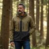  Outdoorjacke Jordan LTX Herren (Hellbraun/Schwarz) 