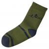  Socken Unisex, wasserdicht (Oliv/Schwarz) 