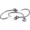  Rigged Seatrout Single Hooks (Schwarz) 