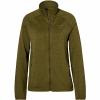  Abisko Fleece Women Jacket Damen (Olive Green) 