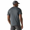  Men's Fingal Slogan T-Shirt Herren (Dark Storm) 