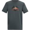  Men's Fingal Slogan T-Shirt Herren (Dark Storm) 