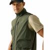  Travel Light Bodywarmer With Insect Protection Men (Dark Khaki) 