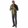 Alven Fleece Jacket Men (Dark Khaki/Black) 