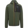  Alven Fleece Jacket Men (Dark Khaki/Black) 