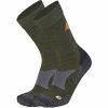  Set Of 2: Anti-Tick Socks Unisex (Olive) 