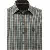  Hemd 1/1 Arm Slim Fit Herren (Oliv) 