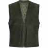  Lederweste Field Vest Herren (Oliv) 