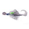 Zeck Bladed Cat Jig (Silver Shadow) 