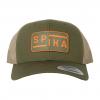  Trucker Cap Unisex (Olive/Tan) 