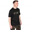  Logo T-Shirt Herren (Black Camo) 
