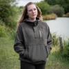  Women's Explorer Fleece Hooded Jacket Damen (Olive) 