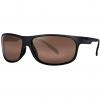  Matt Black Wrap Eyewear (Brown Lens) 