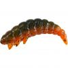  Larva Trout Atttack (Green Pumpkin Amber Red) 