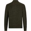 Il Lago Strickfleecejacke Alpenblick Herren (Oliv) 