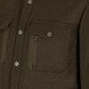 Il Lago Lodenhemd Forest Core Herren (Oliv/Braun) 